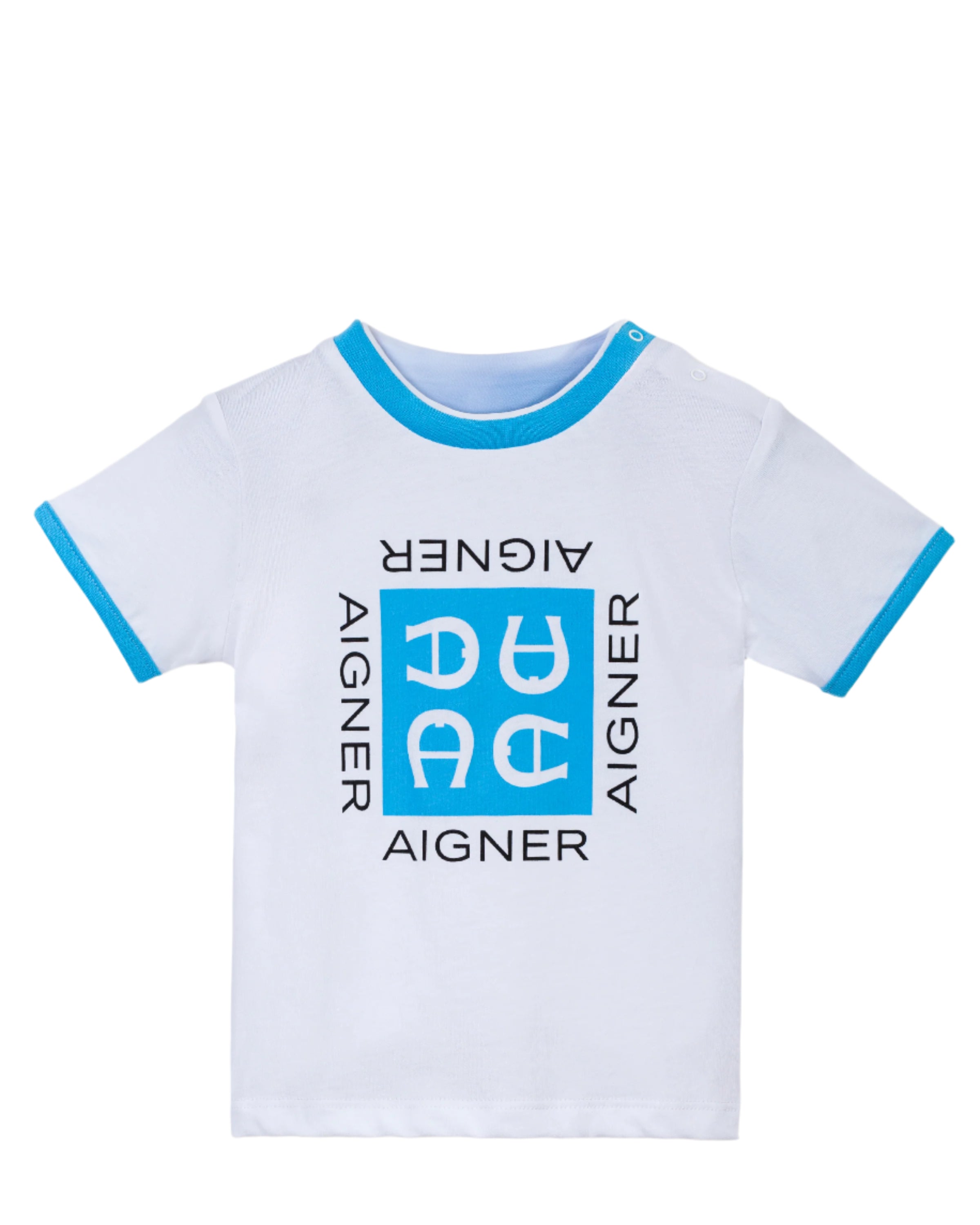 Aigner Kids Baby Boy's Short Sleeve T-Shirt | Baby | Baby Boy (9M - 36M) | Baby Boy Tops | Baby Collection | Baby Tops | GCC Aigner Kids Baby Boy's Short Sleeve T-Shirt | Baby | Baby Boy (9M - 36M) | Baby Boy Tops | Baby Collection | Baby Tops | GCC