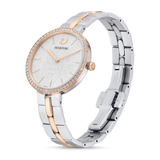 Swarovski Cosmopolitan watch Swiss Made, Metal bracelet, White, Mixed metal finish