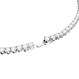 Swarovski Matrix Tennis Set Round Cut White Rhodium Plated