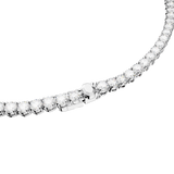 Swarovski Matrix Tennis Set Round Cut White Rhodium Plated