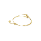 Swarovski Stilla Bangle Mixed cuts, Multicolored, Gold-tone plated, Medium