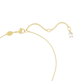 Swarovski Dextera Necklace Mixed cuts, White, Gold-tone plated