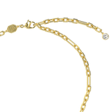 Swarovski Swarovski Sparkling Dance Necklace Green, Gold-tone plated