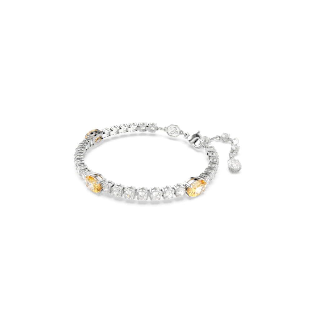 Swarovski Matrix Tennis Bracelet Mixed cuts, Yellow, Rhodium plated, Medium | Accessories | Bangle | Bracelet | Fashion Jewellery | Ladies bracelet | New Prices | Womens Swarovski Matrix Tennis Bracelet Mixed cuts, Yellow, Rhodium plated, Medium | Accessories | Bangle | Bracelet | Fashion Jewellery | Ladies bracelet | New Prices | Womens