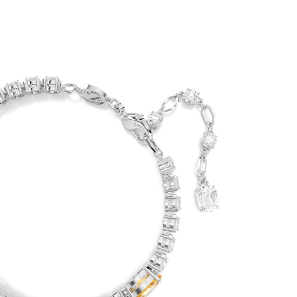 Swarovski Matrix Tennis Bracelet Mixed cuts, Yellow, Rhodium plated, Medium | Accessories | Bangle | Bracelet | Fashion Jewellery | Ladies bracelet | New Prices | Womens Swarovski Matrix Tennis Bracelet Mixed cuts, Yellow, Rhodium plated, Medium | Accessories | Bangle | Bracelet | Fashion Jewellery | Ladies bracelet | New Prices | Womens