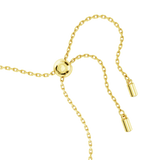 Swarovski Idyllia Bracelet Mixed cuts, Clover, Green, Gold-tone plated, Medium