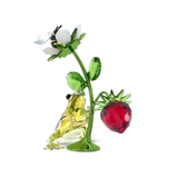 Swarovski Idyllia Frog, Bee and Strawberry