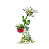 Swarovski Idyllia Frog, Bee and Strawberry