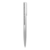 Swarovski Crystal Shimmer Ballpoint pen Silver tone, Chrome plated