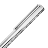 Swarovski Crystal Shimmer Ballpoint pen Silver tone, Chrome plated