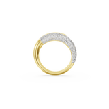 Swarovski Dextera cocktail Ring White Gold-tone plated