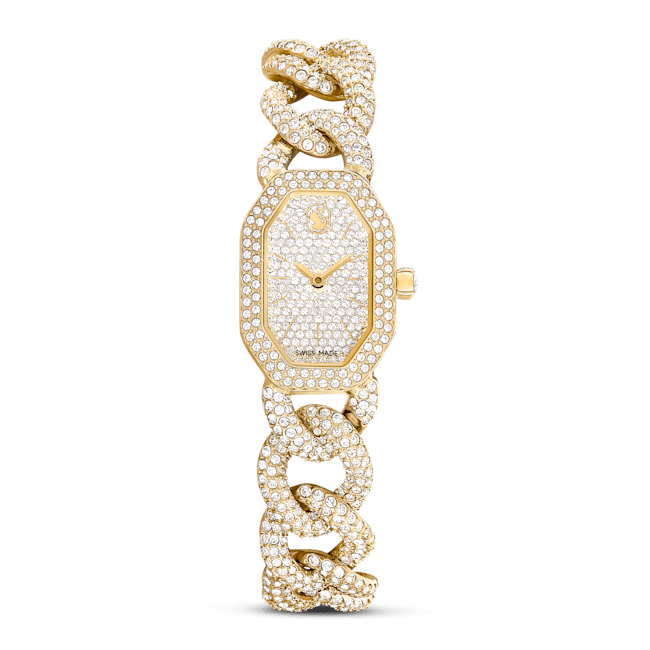 Swarovski Dextera Chain watch, Crystal bracelet, Gold tone, Gold-tone finish | departure-to-desk | Fashion Watches | FYFL | Watch | Women | Womens | Womens Watches Swarovski Dextera Chain watch, Crystal bracelet, Gold tone, Gold-tone finish | departure-to-desk | Fashion Watches | FYFL | Watch | Women | Womens | Womens Watches