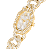 Swarovski Dextera Chain watch, Crystal bracelet, Gold tone, Gold-tone finish