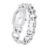 Swarovski Dextera Chain watch, Crystal bracelet, Gold tone, Gold-tone finish