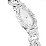 Swarovski Dextera Chain watch, Crystal bracelet, Gold tone, Gold-tone finish