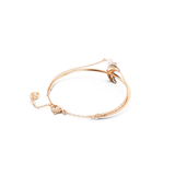 Swarovski Luna Bangle Moon, Multicolored, Rose gold-tone plated, Medium