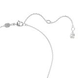 Swarovski Constella Necklace Oval cut, Blue, Rhodium plated