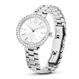 Swarovski Certa watch Swiss Made, Metal bracelet, Silver tone, Stainless Steel