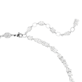 Swarovski Mesmera set, Mixed cuts, White, Rhodium plated