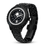 Swarovski Octea Moon Black Metal bracelet Watch