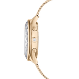 Swarovski Nova Chrono watch, Metal bracelet, Rose gold tone, Rose gold-tone finish