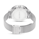 Swarovski Nova Chrono watch, Metal bracelet, Rose gold tone, Rose gold-tone finish