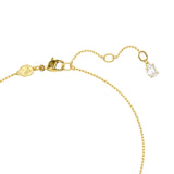 Swarovski Hyperbola pendant Heart Necklace, White, Gold-tone plated