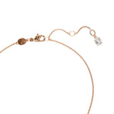 Swarovski Hyperbola pendant Heart Necklace, White, Rose gold-tone plated