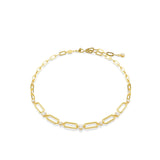 Swarovski Constella Necklace White, Gold-tone plated