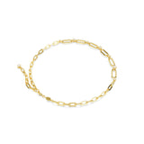Swarovski Constella Necklace White, Gold-tone plated