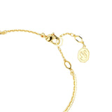 Swarovski Chroma Bangle Heart, Red, Gold-tone plated, Medium