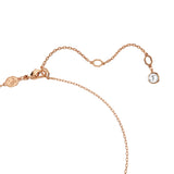 Swarovski Hyperbola pendant, Pavé, Infinity, White, Rhodium plated