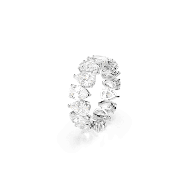 Swarovski Matrix Vittore Ring Pear cut White Silver-tone finish | Accessories | Fashion Jewellery | Ring | Women | Women Rings | Womens Swarovski Matrix Vittore Ring Pear cut White Silver-tone finish | Accessories | Fashion Jewellery | Ring | Women | Women Rings | Womens