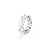 Swarovski Matrix Vittore Ring Pear cut White Silver-tone finish