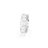 Swarovski Matrix Vittore Ring Pear cut White Silver-tone finish