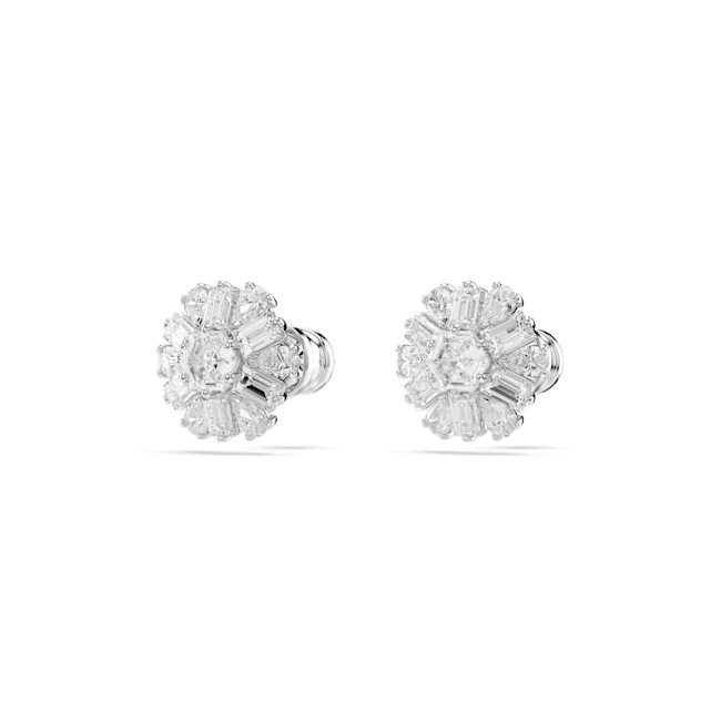 Swarovski Idyllia Stud Earrings Mixed cuts, Snowflake, White, Rhodium plated | Fashion Jewellery | FYFL | Women | Women Earrings | Womens Swarovski Idyllia Stud Earrings Mixed cuts, Snowflake, White, Rhodium plated | Fashion Jewellery | FYFL | Women | Women Earrings | Womens