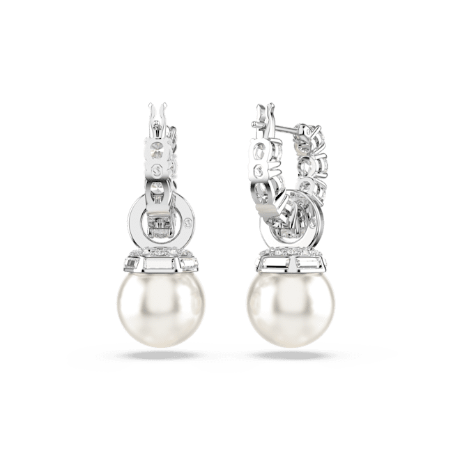 Swarovski Matrix Drop Earrings Crystal Pearl Round Cut White Rhodium Plated | Accessories | Earrings | Fashion Jewellery | Women | Women Earrings | Womens Swarovski Matrix Drop Earrings Crystal Pearl Round Cut White Rhodium Plated | Accessories | Earrings | Fashion Jewellery | Women | Women Earrings | Womens