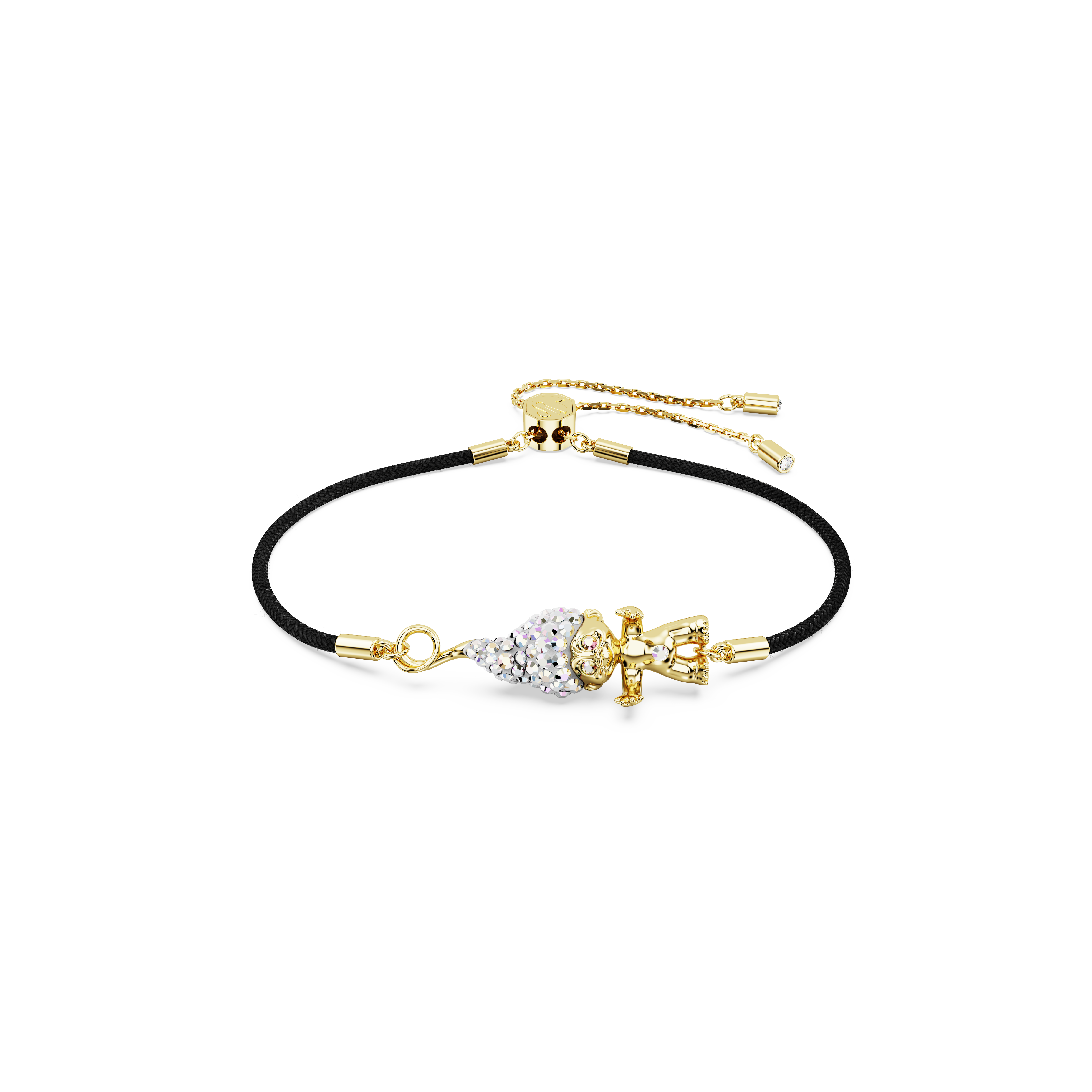 Swarovski Good Luck Trolls Bracelet Troll White Gold-Tone Plated