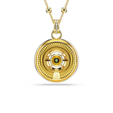 Swarovski Symbolica Pendant Evil Eye Medium Multicolored Gold-Tone Plated