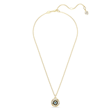 Swarovski Symbolica Nceklace Pendant Evil Eye, Small, Multicolored, Gold-tone plated