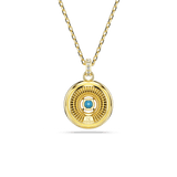 Swarovski Symbolica Nceklace Pendant Evil Eye, Small, Multicolored, Gold-tone plated