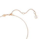 Swarovski Constella pendant, Pavé, Round cut, White, Rose gold-tone plated