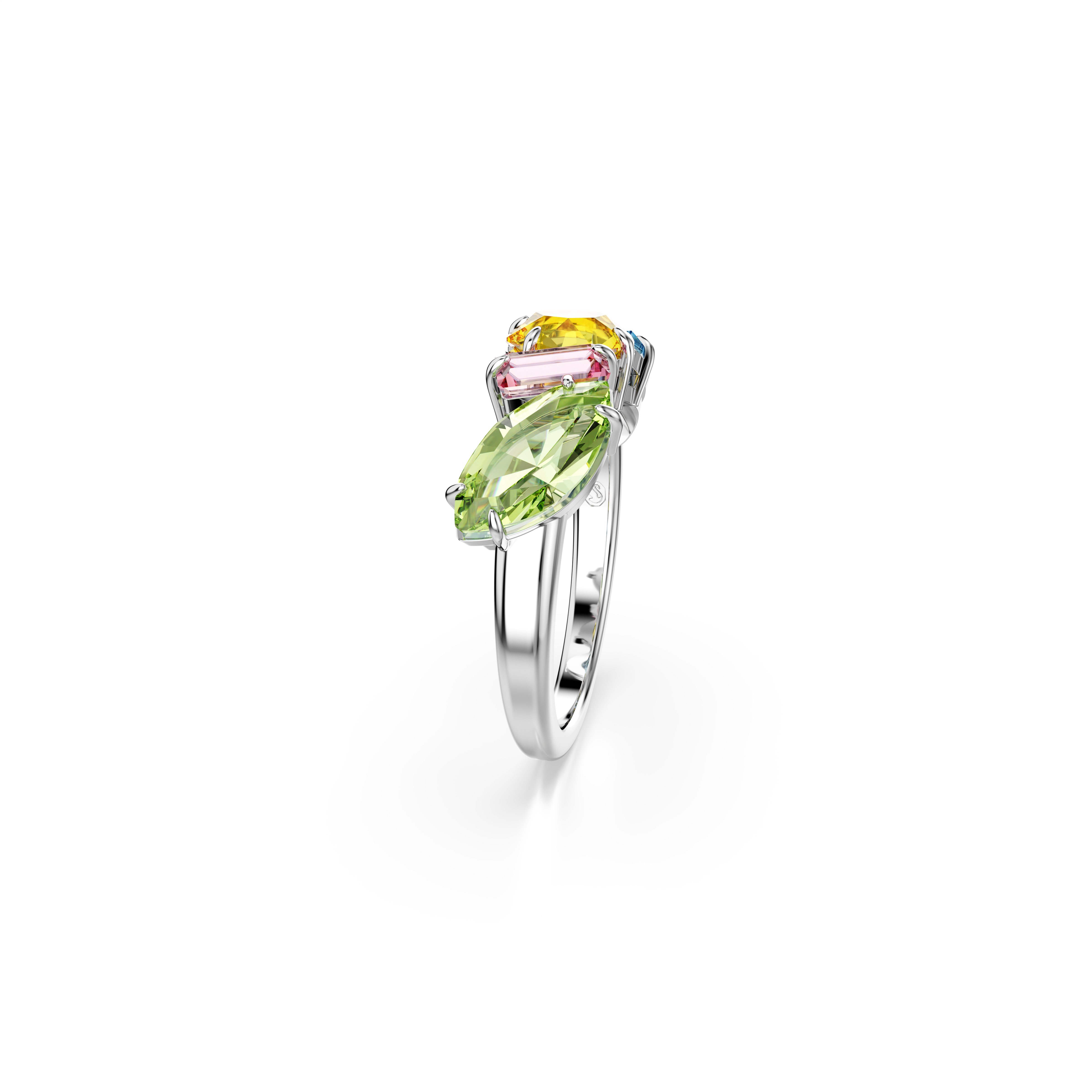 Swarovski Gema Ring Mixed Cuts Multicolored Rhodium Plated | departure-to-desk | Fashion Jewellery | Ring | Spring Festival | Women | Women Rings | Womens Swarovski Gema Ring Mixed Cuts Multicolored Rhodium Plated | departure-to-desk | Fashion Jewellery | Ring | Spring Festival | Women | Women Rings | Womens
