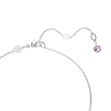 Swarovski Gema necklace Y pendant Mixed cuts, Multicolored, Rhodium plated