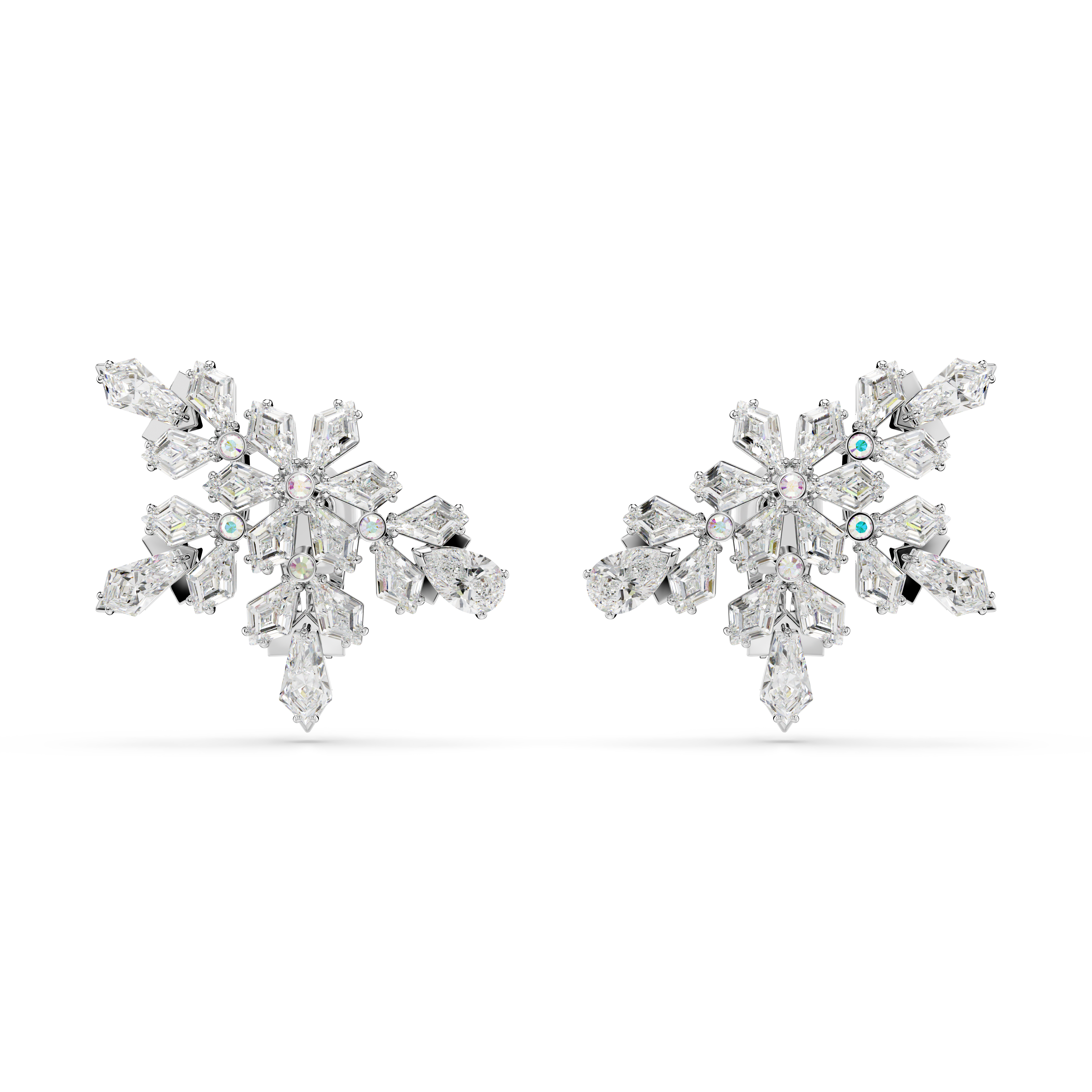 Swarovski Idyllia Clip Earrings Mixed Cuts Half Snowflake White Rhodium Plated | Accessories | Earrings | Fashion Jewellery | New Prices | Women | Women Earrings | Womens Swarovski Idyllia Clip Earrings Mixed Cuts Half Snowflake White Rhodium Plated | Accessories | Earrings | Fashion Jewellery | New Prices | Women | Women Earrings | Womens