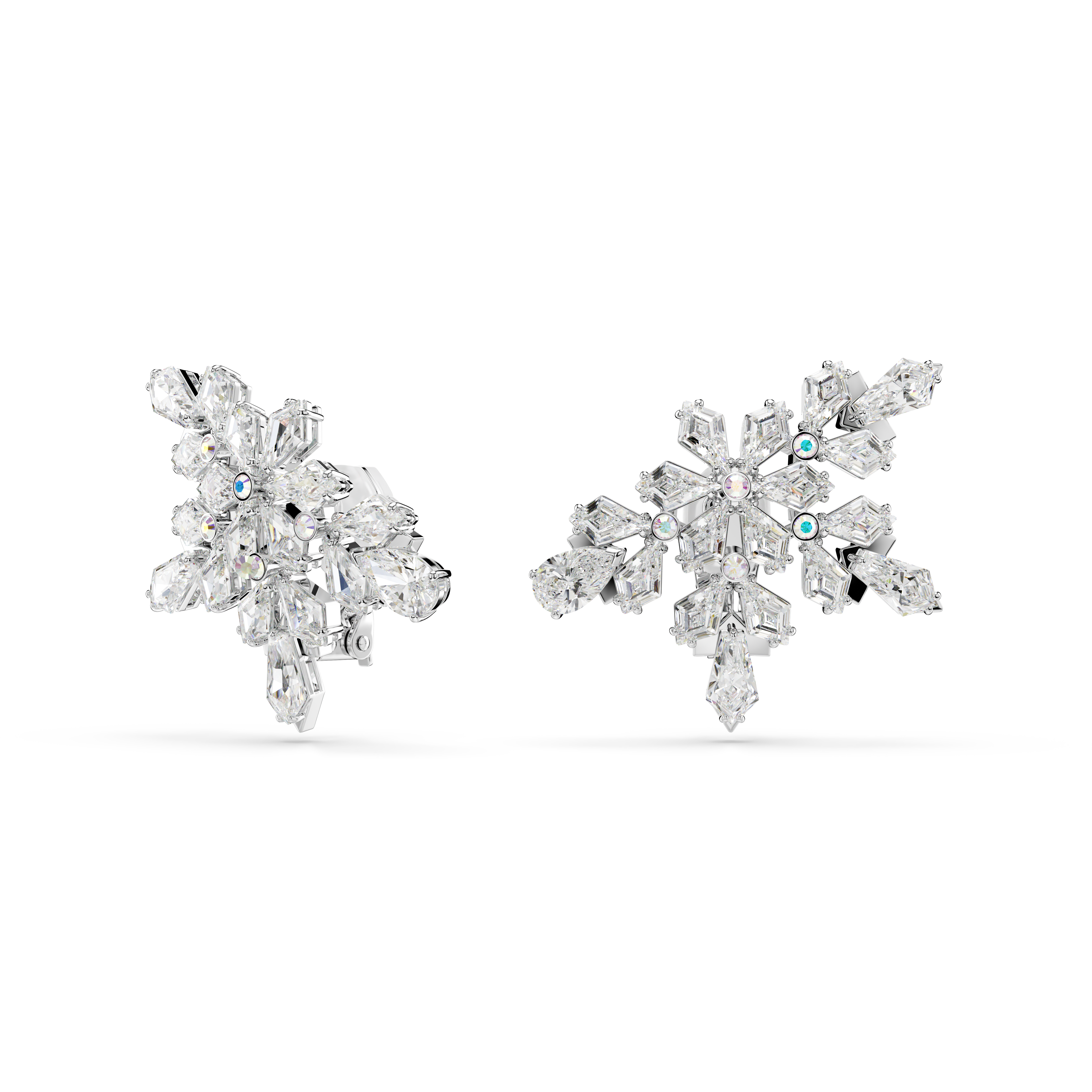 Swarovski Idyllia Clip Earrings Mixed Cuts Half Snowflake White Rhodium Plated | Accessories | Earrings | Fashion Jewellery | New Prices | Women | Women Earrings | Womens Swarovski Idyllia Clip Earrings Mixed Cuts Half Snowflake White Rhodium Plated | Accessories | Earrings | Fashion Jewellery | New Prices | Women | Women Earrings | Womens