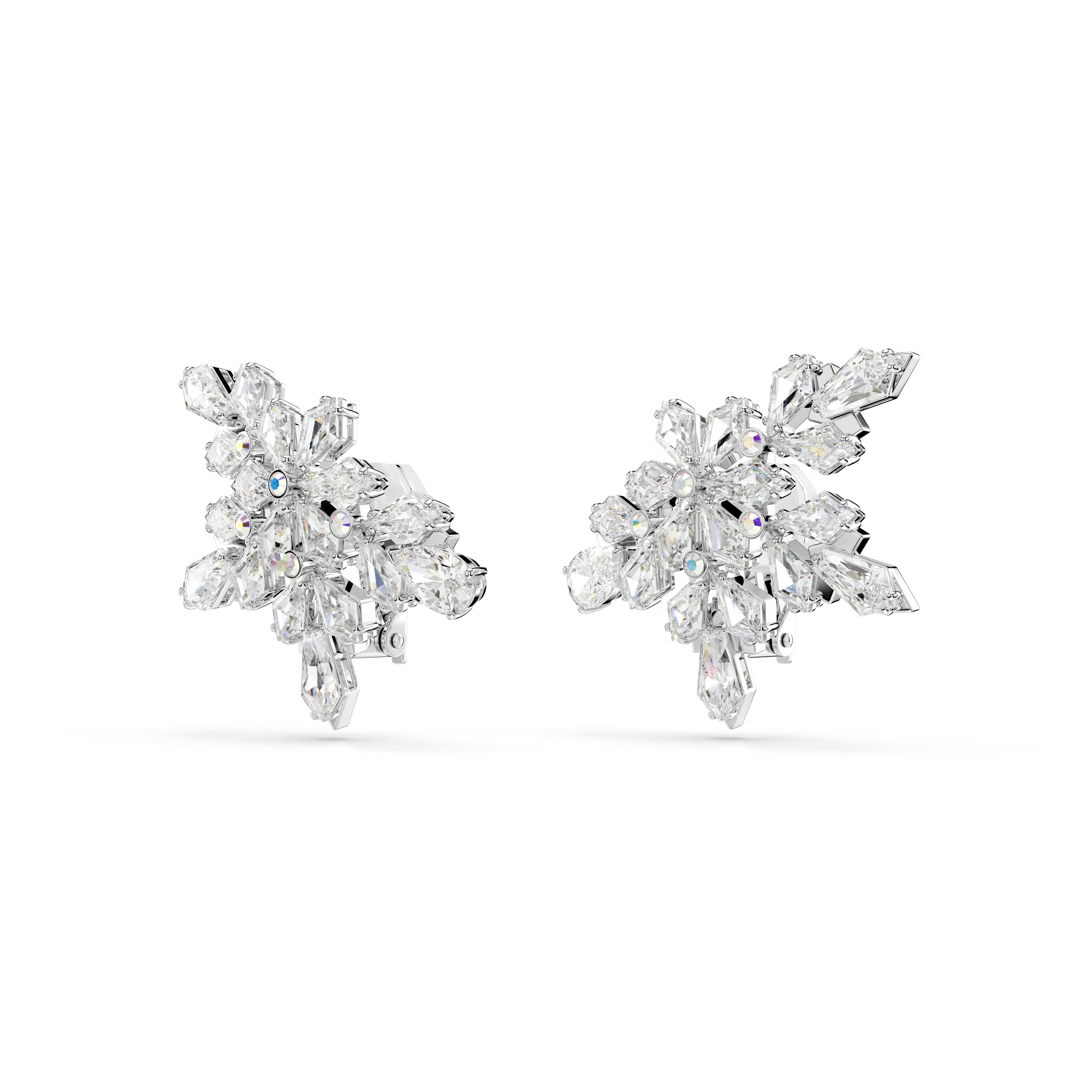 Swarovski Idyllia Clip Earrings Mixed Cuts Half Snowflake White Rhodium Plated | Accessories | Earrings | Fashion Jewellery | New Prices | Women | Women Earrings | Womens Swarovski Idyllia Clip Earrings Mixed Cuts Half Snowflake White Rhodium Plated | Accessories | Earrings | Fashion Jewellery | New Prices | Women | Women Earrings | Womens