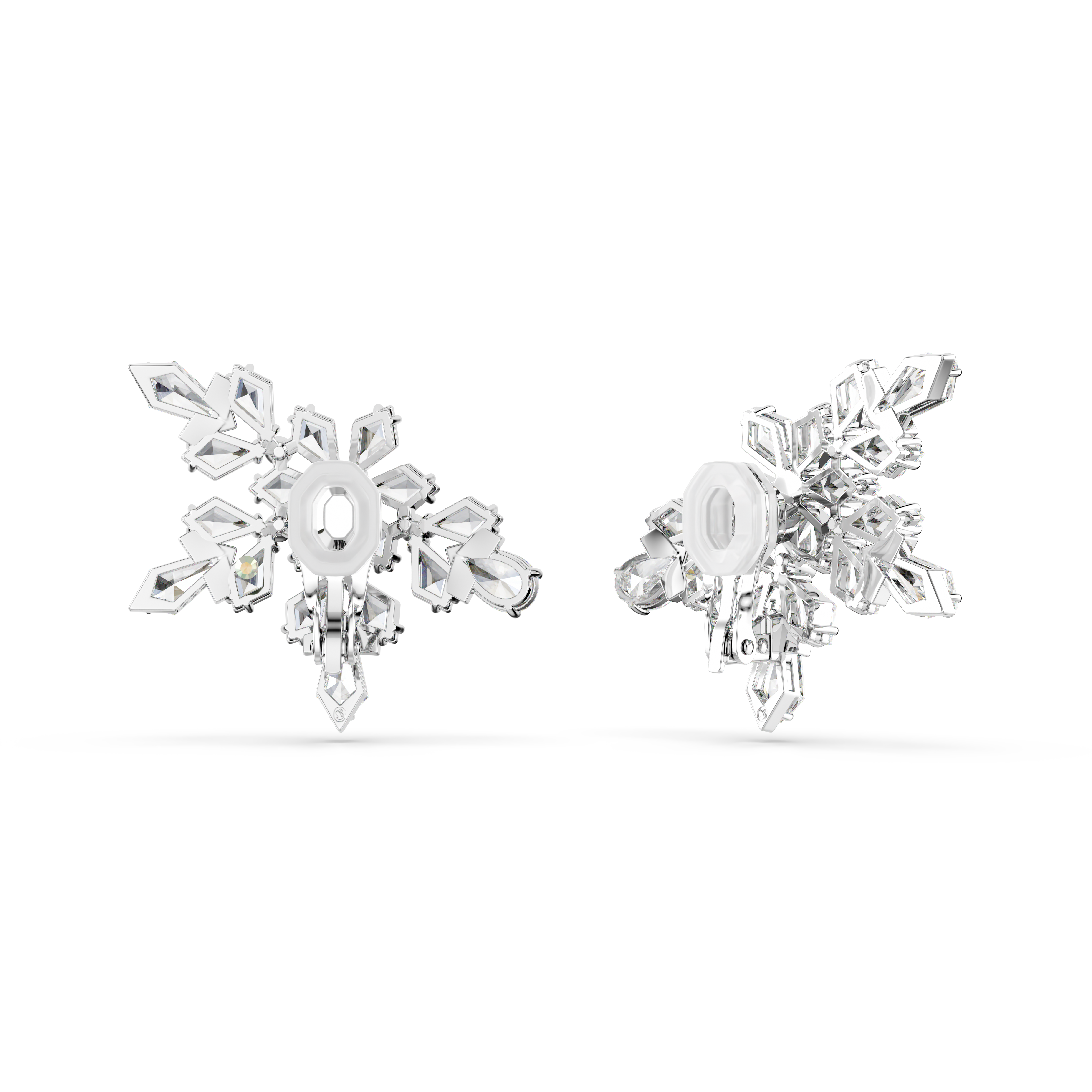 Swarovski Idyllia Clip Earrings Mixed Cuts Half Snowflake White Rhodium Plated | Accessories | Earrings | Fashion Jewellery | New Prices | Women | Women Earrings | Womens Swarovski Idyllia Clip Earrings Mixed Cuts Half Snowflake White Rhodium Plated | Accessories | Earrings | Fashion Jewellery | New Prices | Women | Women Earrings | Womens