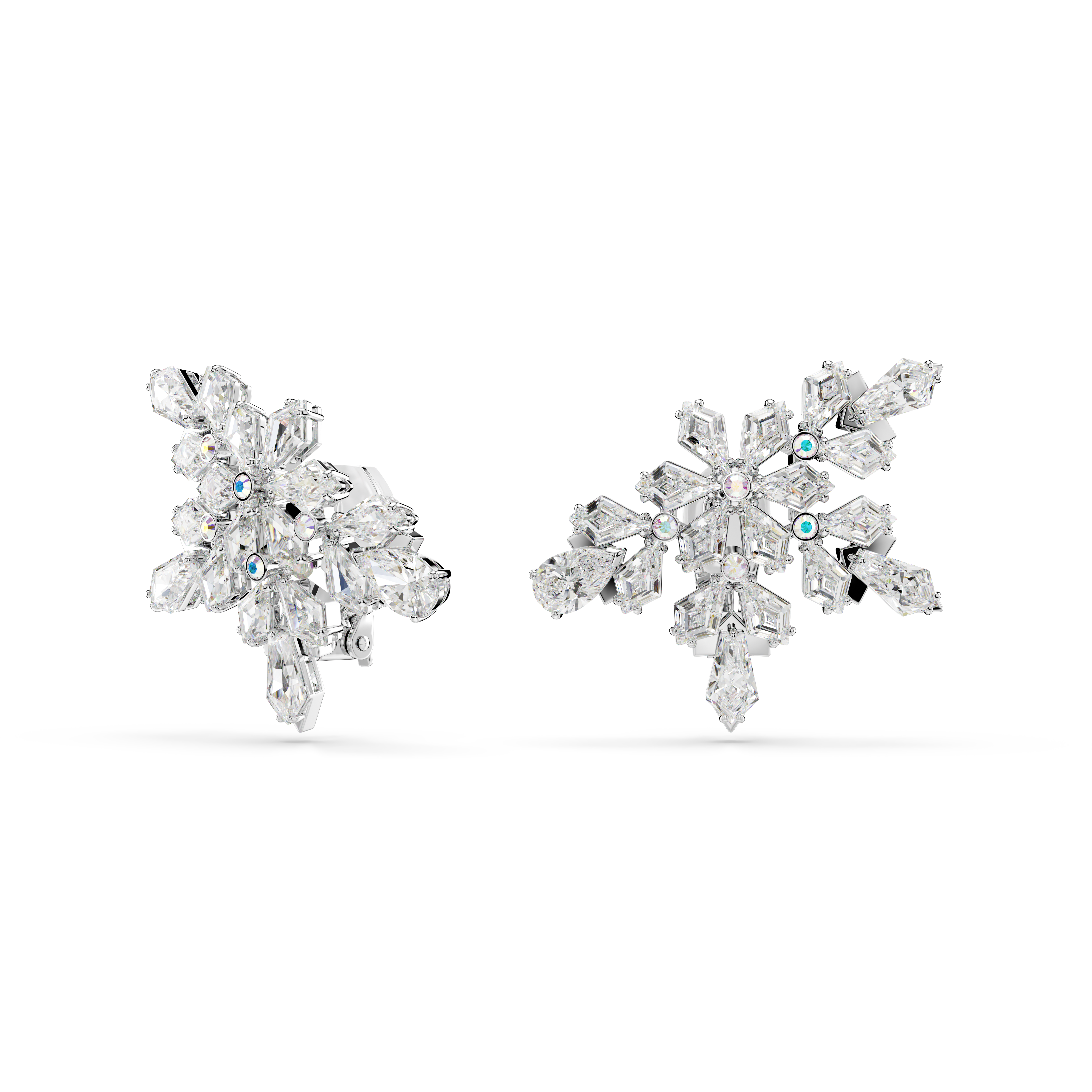 Swarovski Idyllia Clip Earrings Mixed Cuts Half Snowflake White Rhodium Plated | Accessories | Earrings | Fashion Jewellery | New Prices | Women | Women Earrings | Womens Swarovski Idyllia Clip Earrings Mixed Cuts Half Snowflake White Rhodium Plated | Accessories | Earrings | Fashion Jewellery | New Prices | Women | Women Earrings | Womens