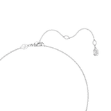 Swarovski Dextera pendant, Pavé, White, Rhodium plated